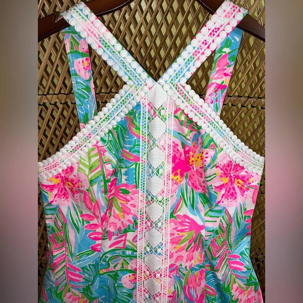 Lilly Pulitzer NWT Vena Dress Lilly of the Jungle Size 10 - Picture 8 of 12